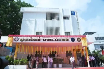 சென்னை மாநகராட்சி முதல்வர் படைப்பகம் பற்றிய அறிவிப்பு
