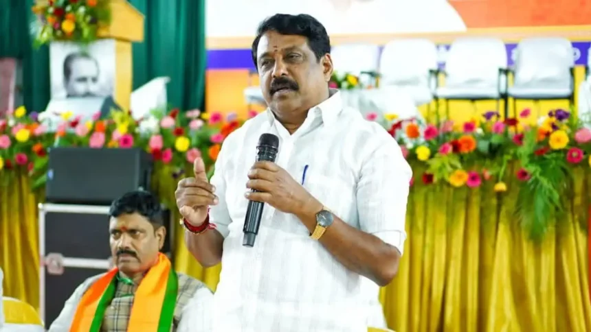 பாஜக மாநில தலைவர் நயினார் நாகேந்திரன்