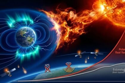 நாசா விஞ்ஞானிகள் சூரிய புயல் தரவுகளை ஆய்வு செய்கின்றனர்