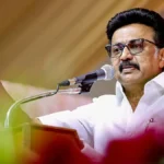 திமுக தலைவர் மு.க.ஸ்டாலின் நீட் தேர்வு குறித்து கருத்து தெரிவிக்கிறார்