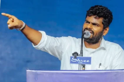 வீ த லீடர்ஸ் நிறுவனர் அண்ணாமலை நீட் தேர்வு விவகாரம் குறித்து கேள்வி எழுப்புகிறார்