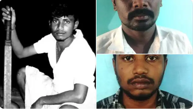 நெல்லை இரட்டை கொலை வழக்கில் கைது செய்யப்பட்ட குற்றவாளிகள்