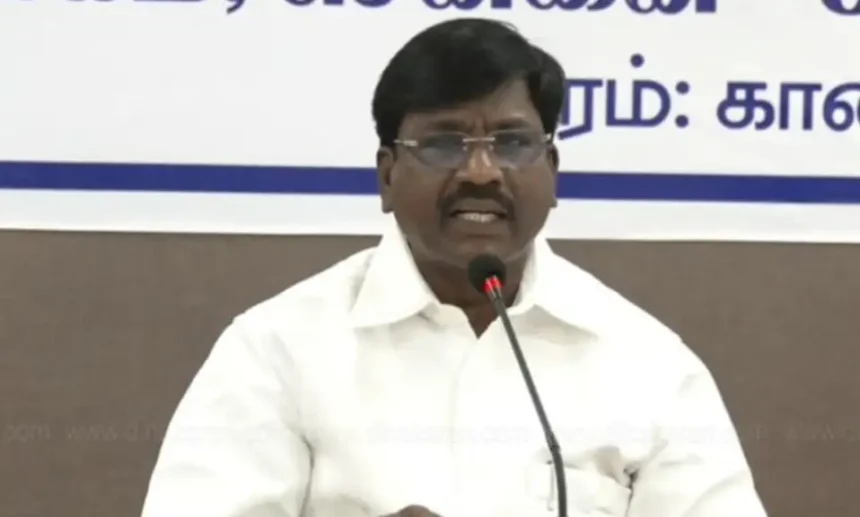 உயர்கல்வித் துறை அமைச்சர் பி.விஸ்வநாதன்