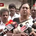 தேமுதிக பொதுச்செயலாளர் பிரேமலதா விஜயகாந்த்