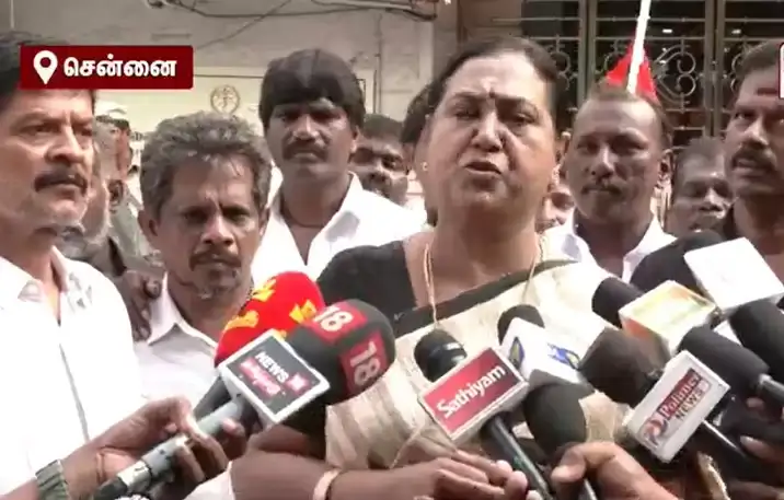 தேமுதிக பொதுச்செயலாளர் பிரேமலதா விஜயகாந்த்