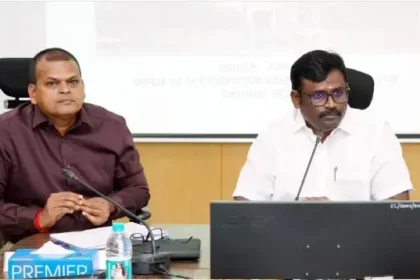 அமைச்சர் லோகேஷ் தமிழ்ச்செல்வன் பத்திரப்பதிவு துறை ஆன்லைன் முறை குறித்து அறிவிக்கிறார்