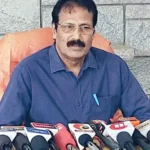 புதிய தமிழகம் கட்சித் தலைவர் கிருஷ்ணசாமி பழனி கோயில் நில மோசடி குறித்துப் பேசுகிறார்