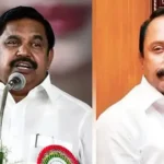 அமைச்சர் செங்கோட்டையன் பேட்டி அளிக்கும் காட்சி