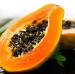 பப்பாளி பழம் மற்றும் அதன் விதைகள்