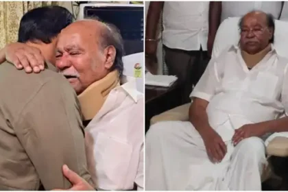 பாமக தலைவர் அன்புமணி ராமதாஸ் மற்றும் பாமக நிறுவனர் டாக்டர் ராமதாஸ்