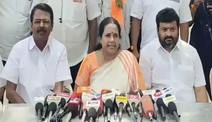 பாஜக தேசிய மகளிரணி தலைவர் வானதி சீனிவாசன்