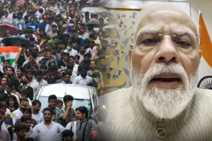 பிரதமர் நரேந்திர மோடி அமைச்சர்களுக்கு அறிவுரை வழங்குகிறார்