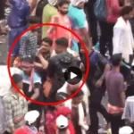 புரி ஜெகந்நாதர் ரத யாத்திரையில் கூடியிருக்கும் மக்கள் கூட்டம்