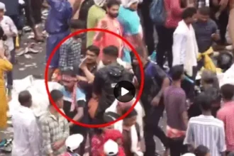 புரி ஜெகந்நாதர் ரத யாத்திரையில் கூடியிருக்கும் மக்கள் கூட்டம்