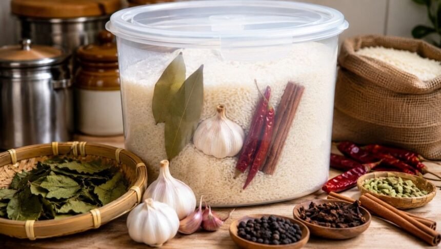 அரிசி வண்டுகளை விரட்டும் இயற்கை முறை குறிப்பு