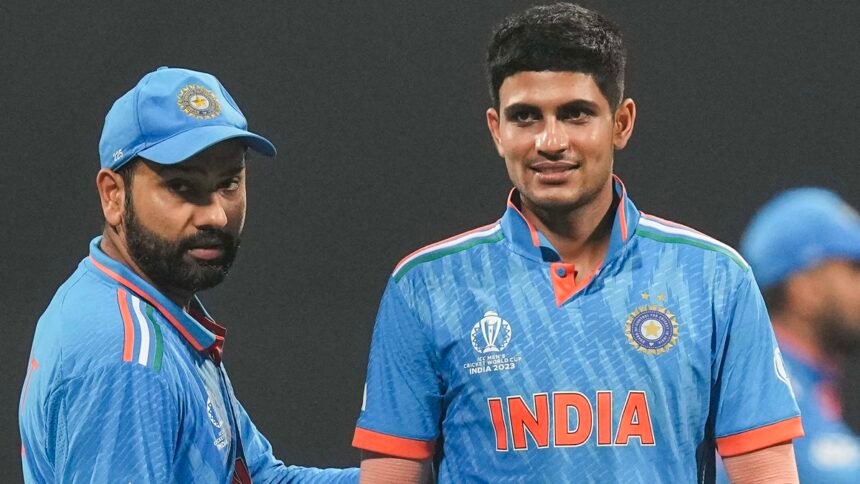 இந்திய கிரிக்கெட் அணியின் கேப்டன் சுப்மன் கில் செய்தியாளர்களிடம் பேசுகிறார்