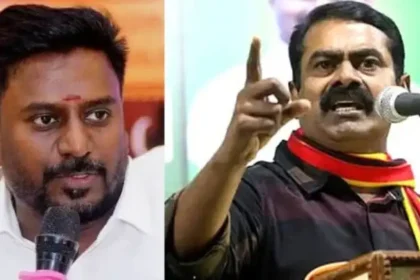 நாம் தமிழர் கட்சி ஒருங்கிணைப்பாளர் சீமான்
