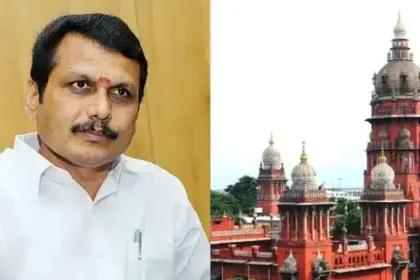 சென்னை உயர் நீதிமன்றத்தில் மனு தாக்கல் செய்யும் முன்னாள் அமைச்சர் செந்தில் பாலாஜி