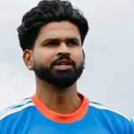 இந்திய கிரிக்கெட் வீரர் ஸ்ரேயாஸ் ஐயர்
