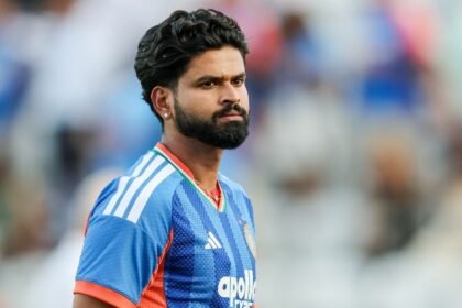 இந்திய கிரிக்கெட் அணியின் கேப்டன் ஸ்ரேயாஸ் ஐயர்