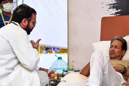 உண்ணாவிரதப் போராட்டத்தில் ஈடுபட்டுள்ள சோனம் வாங்சுக்