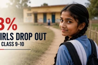9 மற்றும் 10 ஆம் வகுப்பு மாணவியர் பள்ளி இடைநிற்றல் குறித்து மத்திய அரசு வெளியிட்ட தகவல்