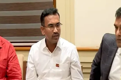 தமிழ்நாடு அரசு மருத்துவக் கல்லூரிகளில் கூடுதலாக 150 எம்பிபிஎஸ் இடங்கள் ஒதுக்கீடு குறித்த அறிவிப்பை வெளியிடும் அமைச்சர் மா. சுப்பிரமணியன் (அருண்ராஜ்)