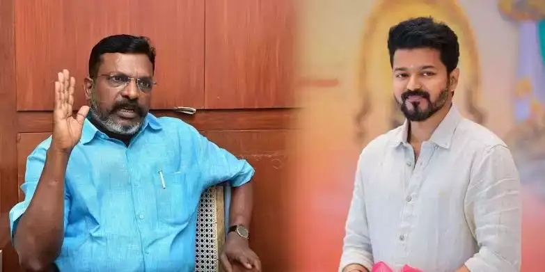 முதலமைச்சர் விஜய் தவெக கட்சி கொடியுடன்