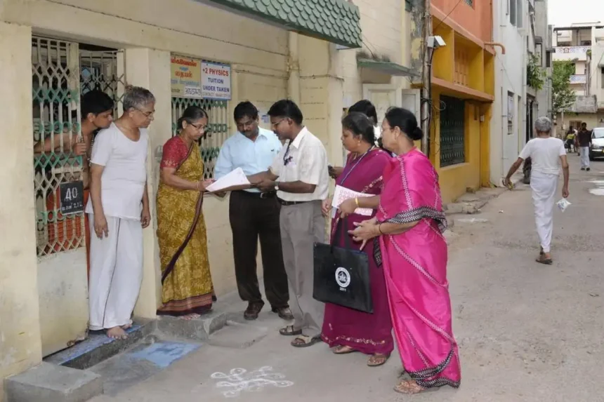 தமிழகத்தில் மக்கள் தொகை சுய கணக்கெடுப்பு குறித்த அறிவிப்பு