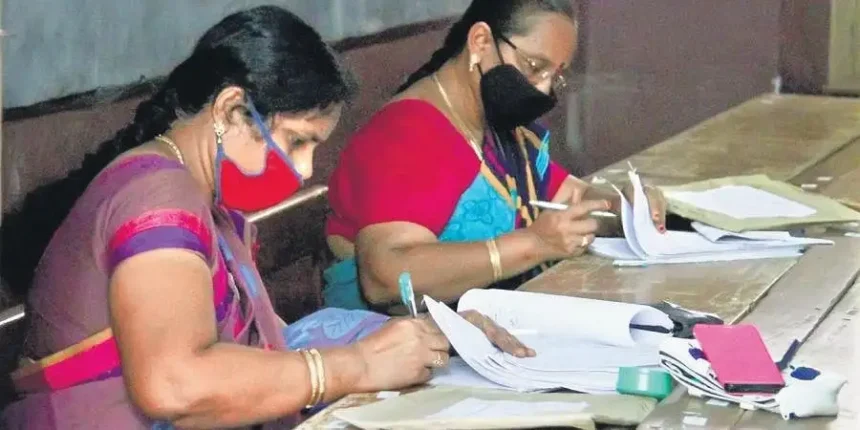 ஆசிரியர் தகுதித் தேர்வு எழுதும் தேர்வர்கள்