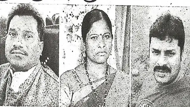 கணவனை கொலை செய்து புதைத்த பெண் மற்றும் அவரது கள்ளக்காதலன் கைது செய்யப்பட்டனர்