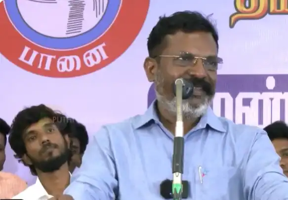 விடுதலை சிறுத்தைகள் கட்சி தலைவர் தொல். திருமாவளவன்
