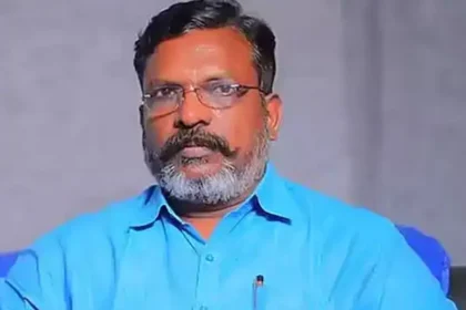விடுதலை சிறுத்தைகள் கட்சி தலைவர் திருமாவளவன்