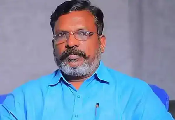 விடுதலை சிறுத்தைகள் கட்சி தலைவர் திருமாவளவன்