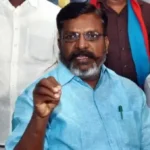 விடுதலைச் சிறுத்தைகள் கட்சித் தலைவர் தொல். திருமாவளவன் செய்தியாளர்களைச் சந்திக்கிறார்
