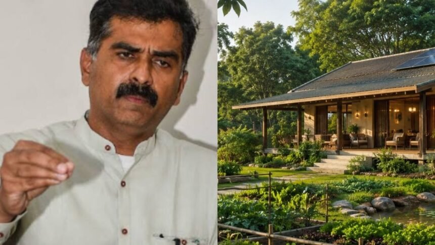 மதிமுக பொதுச்செயலாளர் துரை வைகோவின் பண்ணை வீடு