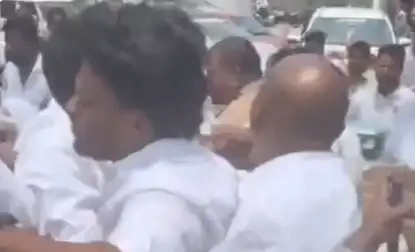 தாக்குதலுக்கு உள்ளான தவெக நிர்வாகி ஆனந்தராஜ்