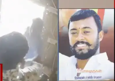 ஸ்ரீவைகுண்டம் அருகே கல்குவாரிக்குச் சென்று பணம் கேட்டு மிரட்டிய தவெக நிர்வாகி பாலமுருகன்