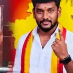 தவெக நிர்வாகி ஒருவர் மீது தாக்குதல் நடத்தப்படும் காட்சி