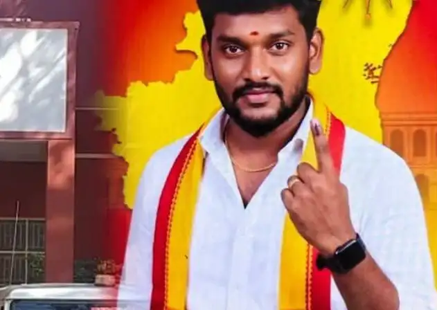 தவெக நிர்வாகி ஒருவர் மீது தாக்குதல் நடத்தப்படும் காட்சி