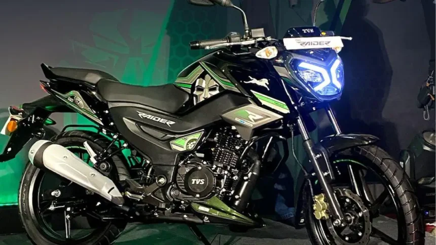 TVS ரெய்டர் 125 டாக்டர் டூம் எடிஷன் பைக்