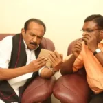 மதிமுக பொதுச்செயலாளர் வைகோ செய்தியாளர் சந்திப்பில் பேசுகிறார்