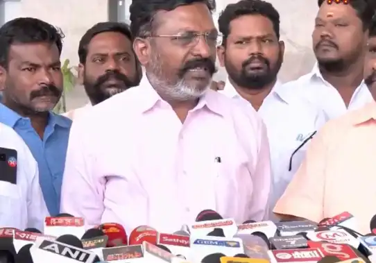 விடுதலை சிறுத்தைகள் கட்சி தலைவர் தொல். திருமாவளவன்