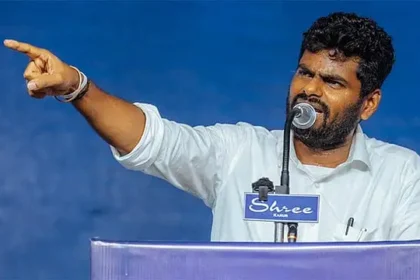 அண்ணாமலை 'வீ த லீடர்ஸ்' அமைப்பு சார்பில் அறிவிப்பு