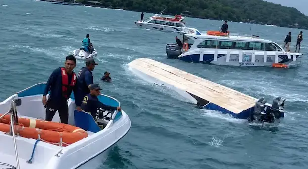 வியட்நாமில் படகு விபத்தில் உயிரிழந்த இந்திய சுற்றுலாப் பயணிகள் பற்றிய செய்தி