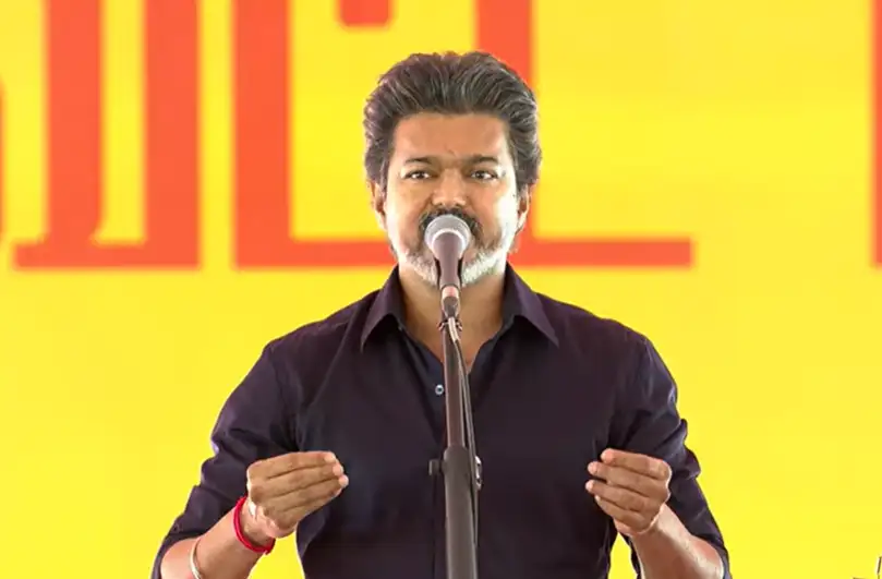 முதலமைச்சர் விஜய் கரூர் மக்கள் சந்திப்பு நிகழ்வில் உரையாற்றுகிறார்