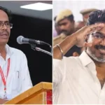 தமிழக முதலமைச்சர் விஜய் மற்றும் சிபிஐ மாநிலச் செயலாளர் வீரபாண்டியன்