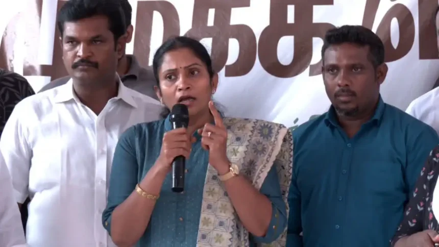 திமுக இளைஞரணி செயலாளர் வீரமணி செய்தியாளர்களை சந்திக்கிறார்