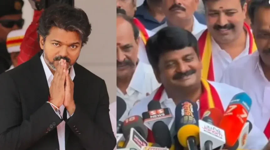 முதல்வர் விஜய் மற்றும் சி.விஜயபாஸ்கர் சந்திப்பு