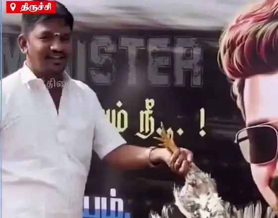நடிகர் விஜய் மற்றும் பாஜக நிர்வாகி வானதி சீனிவாசன்